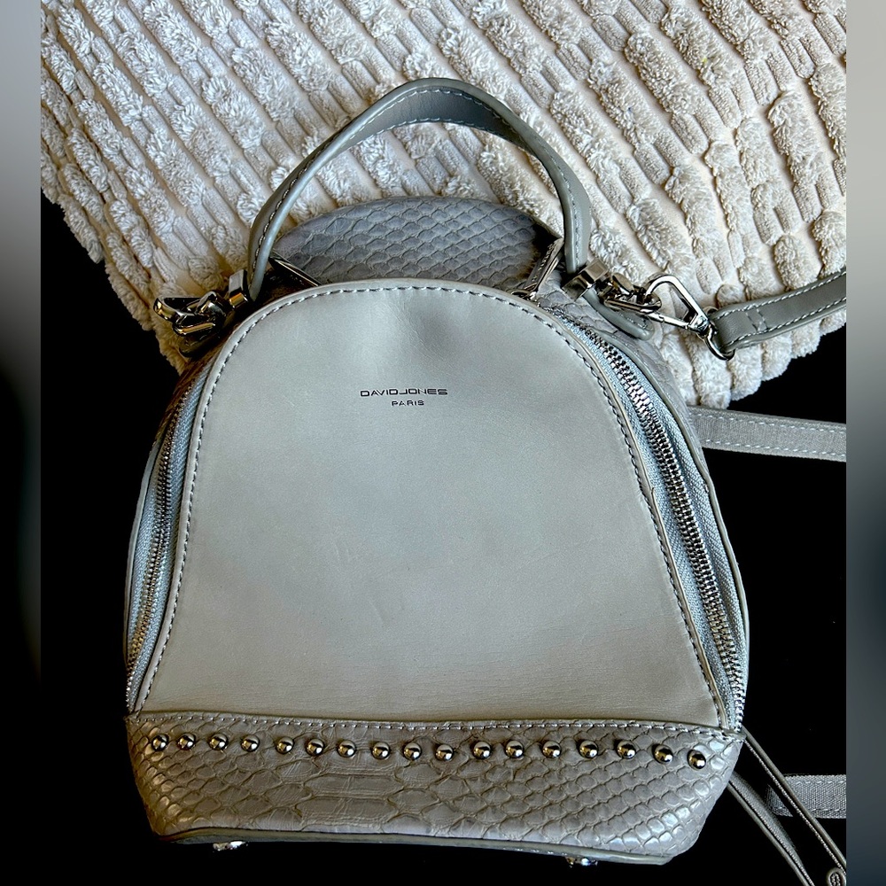 Small grey backpack
